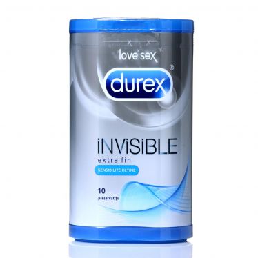 Durex Invisible x10 sensibilité ultime