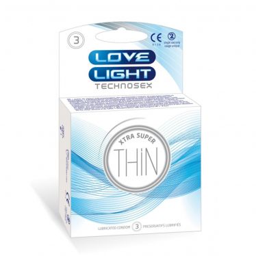 Love Light Technosex Xtra Super Thin x3