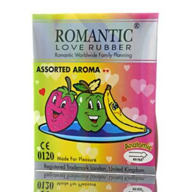 Préservatifs Romantic New Assorted Aroma x3